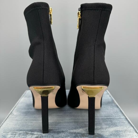 NEW Good American Women’s Ankle Neoprene Booties Black Size 9.5 - Picture 4 of 10